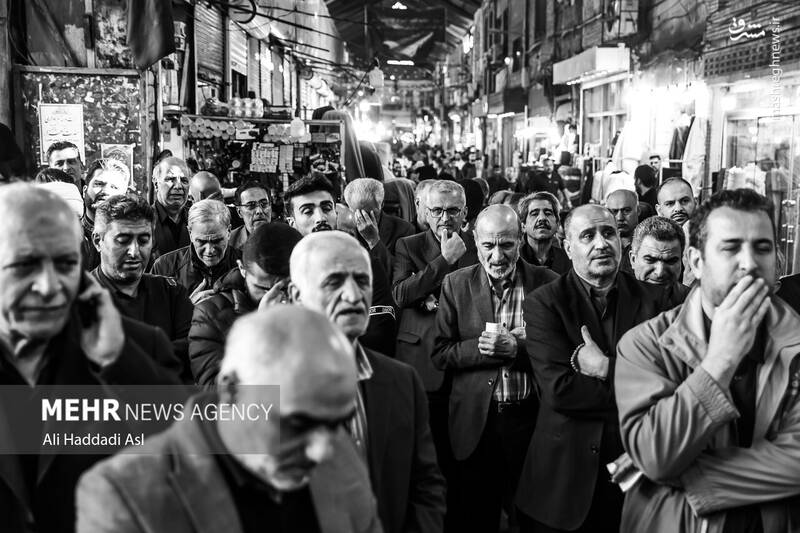 عکس / مراسم عزاداری فاطیمه در بازار تهران 21