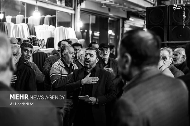 عکس / مراسم عزاداری فاطیمه در بازار تهران 17