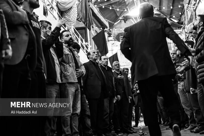 عکس / مراسم عزاداری فاطیمه در بازار تهران 15