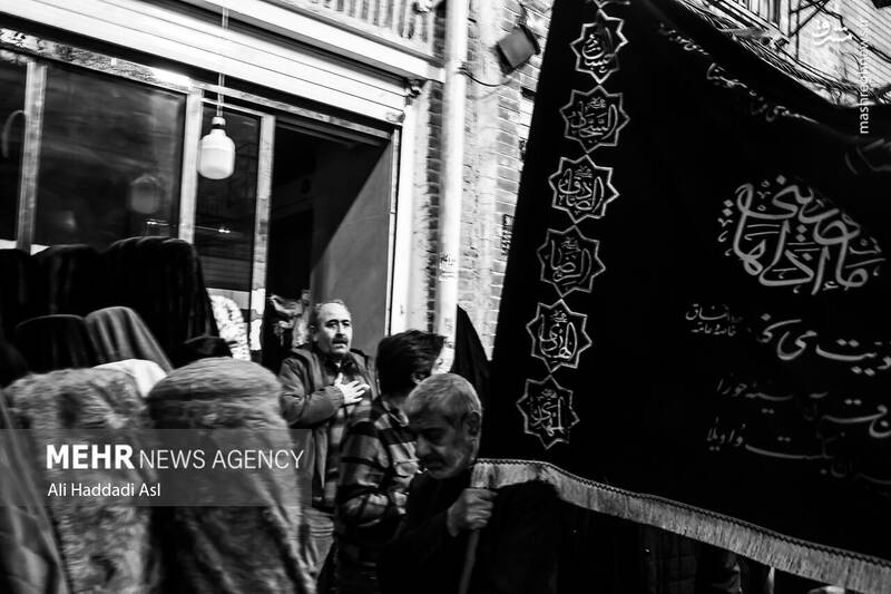 عکس / مراسم عزاداری فاطیمه در بازار تهران 14