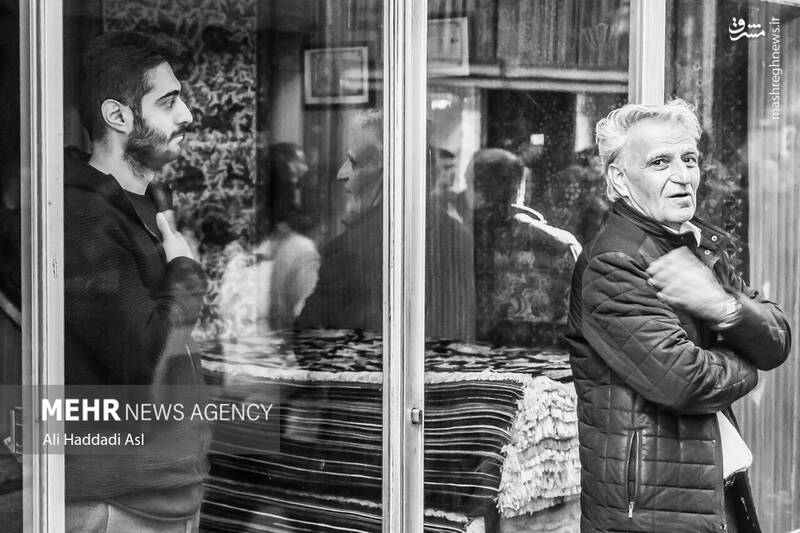 عکس / مراسم عزاداری فاطیمه در بازار تهران 11