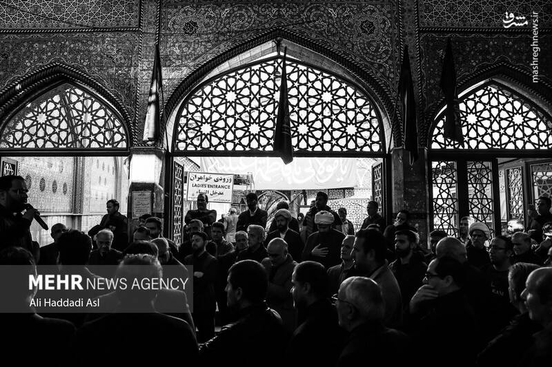 عکس / مراسم عزاداری فاطیمه در بازار تهران 3