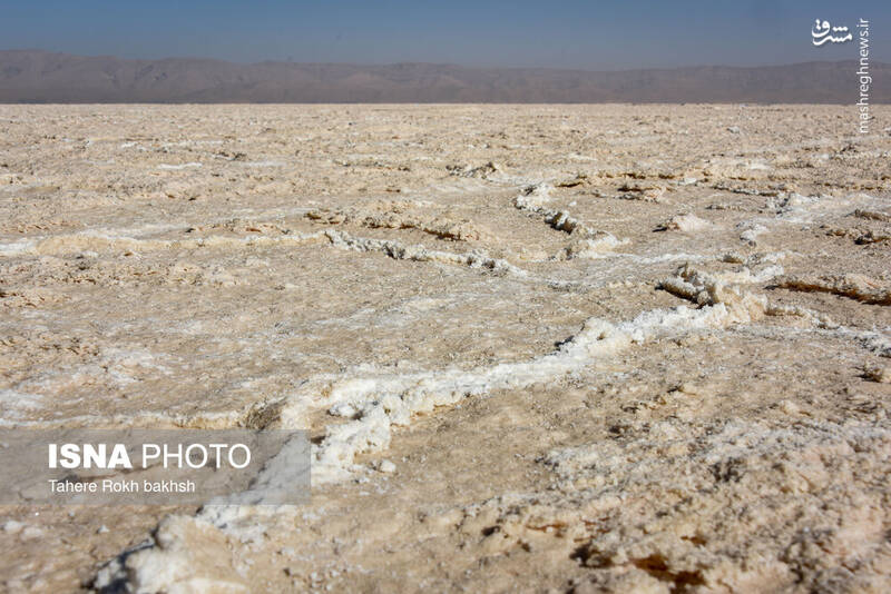 عکس / خشک شدن دریاچه مهارلو شیراز 11