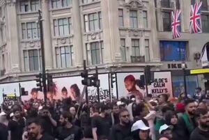 فیلم/ برگزاری عزاداری فاطمیه در خیابان‌های لندن