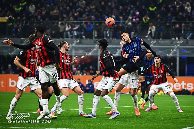 فیلم/ خلاصه بازی اینتر ۰ - میلان ۱