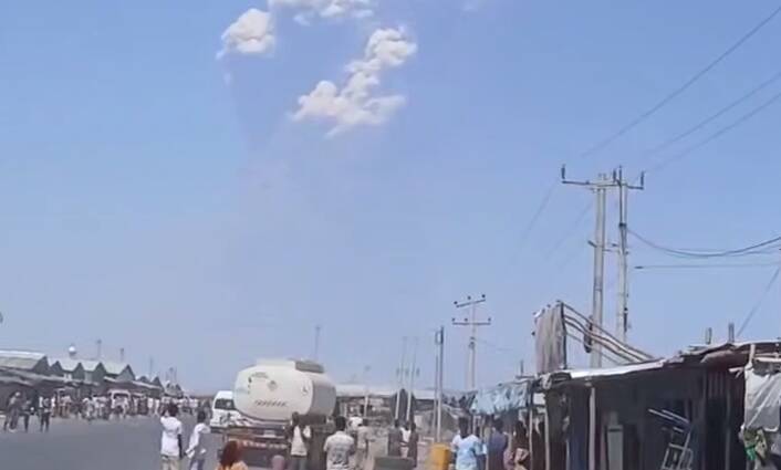 فیلم/ فوران آتش‌فشان اتیوپی بعد از هزاران سال