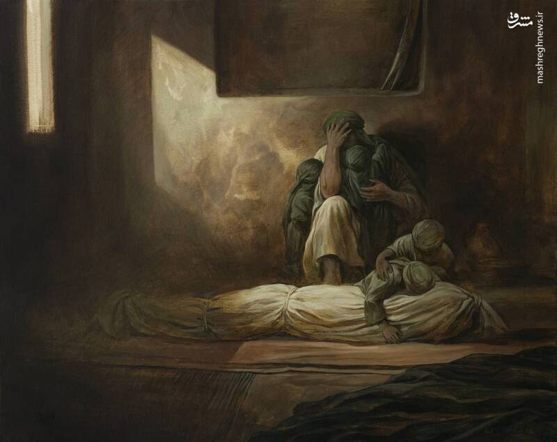 عکس / تازه ترین اثر حسن روح الامین با عنوان " آل نبی" 2