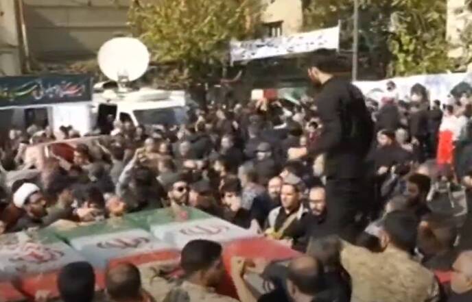 فیلم/ پیکره شهدای گمنام به معراج شهدا رسید