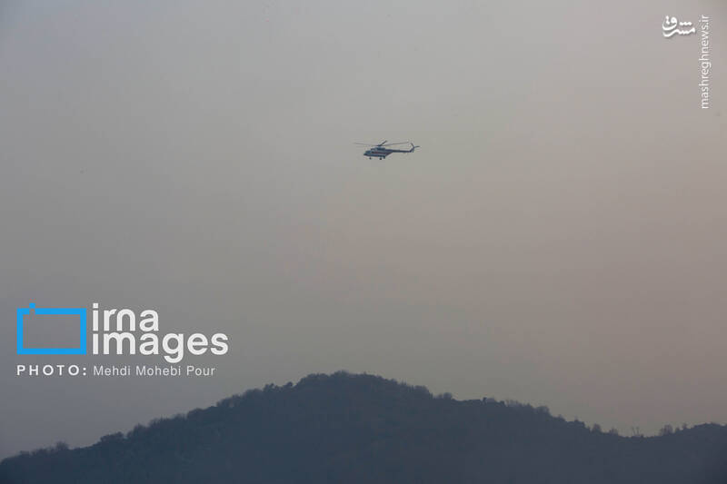 عکس / مهار آتش در جنگل الیت 35