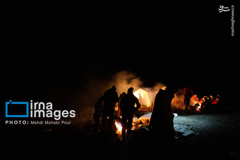 عکس / مهار آتش در جنگل الیت 33