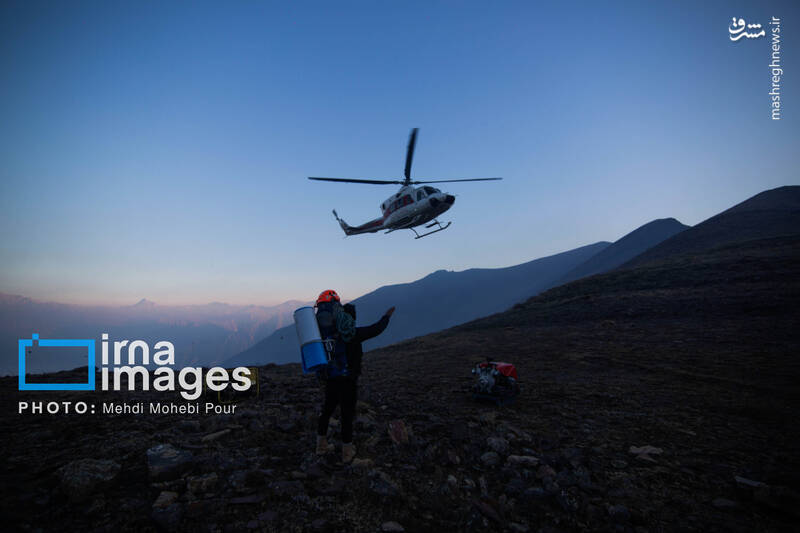 عکس / مهار آتش در جنگل الیت 26