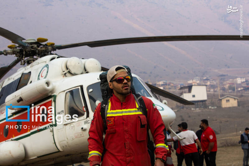 عکس / مهار آتش در جنگل الیت 25