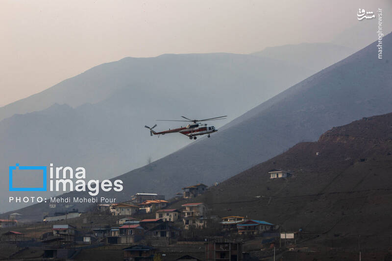 عکس / مهار آتش در جنگل الیت 20