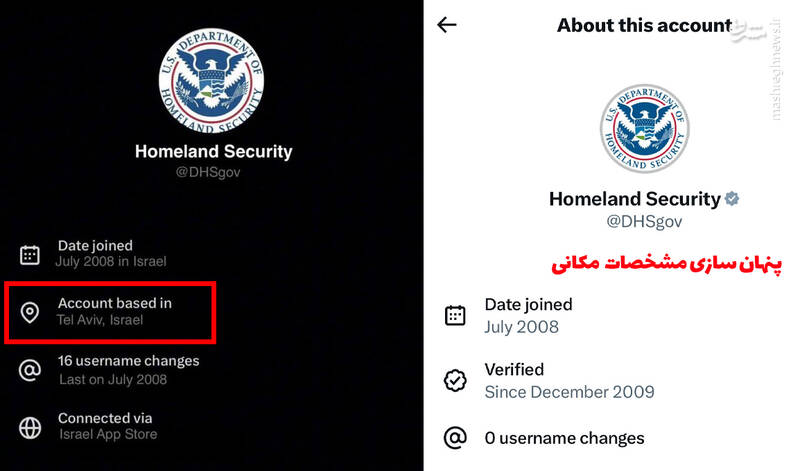 ماجرای قابلیت جدید «ایکس» چیست/ میزبانی آلبانی و تل‌آویو از اکانت‌های مشکوک و ضدایرانی+ عکس