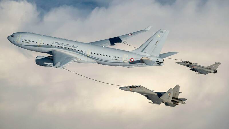 سوخوهای هندی در آسمان فرانسه سوخت گرفتند؛ اتحاد جدید علیه اژدهای چینی/ نگاهی به تمرین هوایی «گارودا ۲۰۲۵» +عکس و فیلم