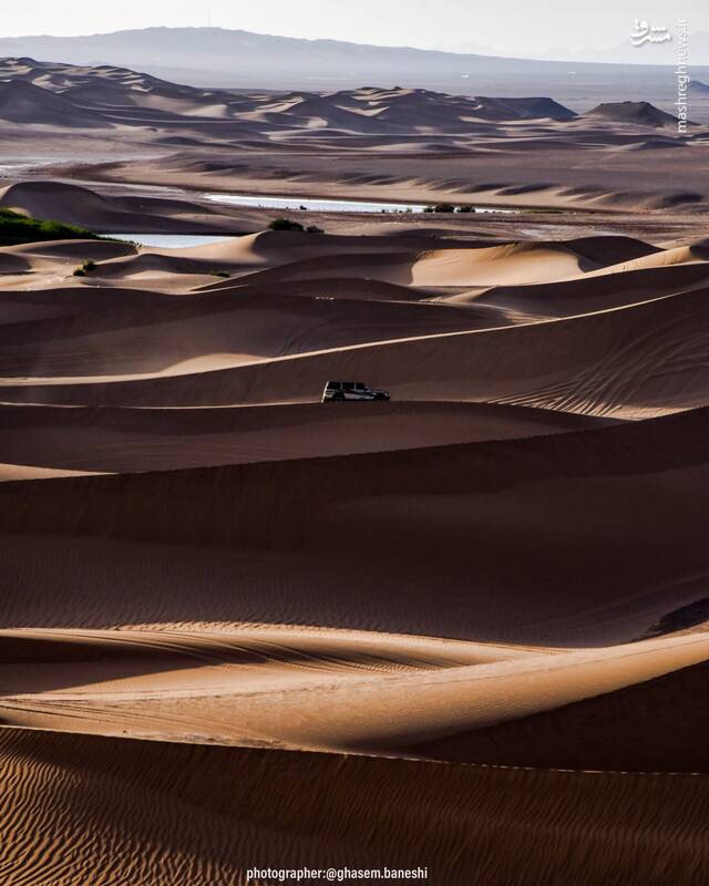 جلوه‌ای ناب از رمل‌های کویر پساب یزد 5