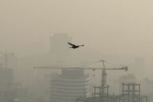 عکس / تهران پنجمین شهر آلوده جهان