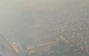 تصاویر هوایی غم‌انگیز از تهران