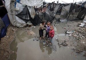 فیلم/ درد و رنج آوارگان فلسطینی در فصل سرما