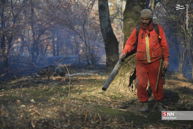 عکس / آتش سوزی در جنگل‌های گلستان 23