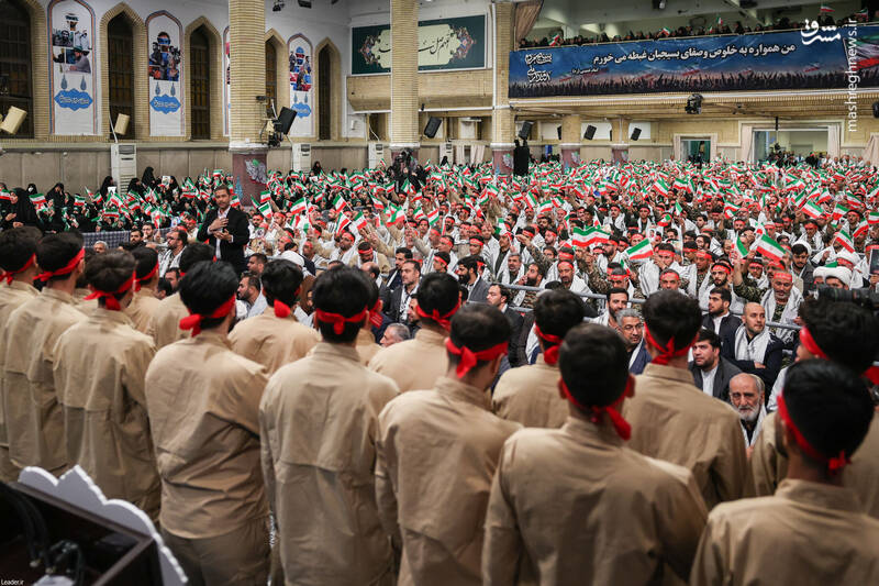 عکس / مراسم روز بسیج در حسینیه امام خمینی (ره) 2