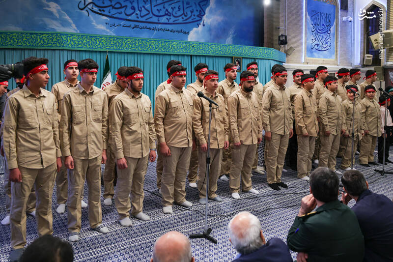 عکس / مراسم روز بسیج در حسینیه امام خمینی (ره) 12