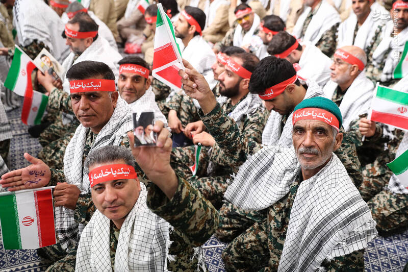 عکس / مراسم روز بسیج در حسینیه امام خمینی (ره) 3