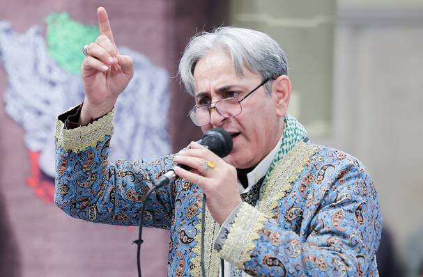  اجرای نقّالی در مراسم روز بسیج در حسینیه امام خمینی(ره)