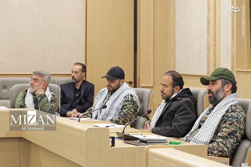 عکس / دیدار رئیس قوه قضاییه با جمعی از بسیجیان قوه قضاییه 16