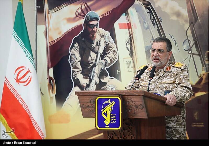 جنگ،دشمن،ايران،سردار،قدرت،سپاه،بسيج،نائيني،سخنگوي،هدف،اشاره، ...