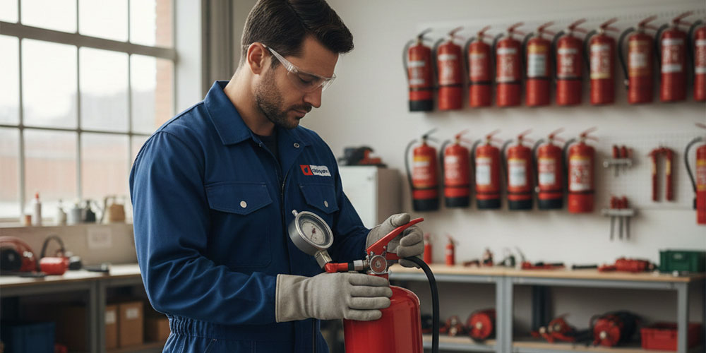 بهترین مرکز شارژ کپسول آتش نشانی در تهران