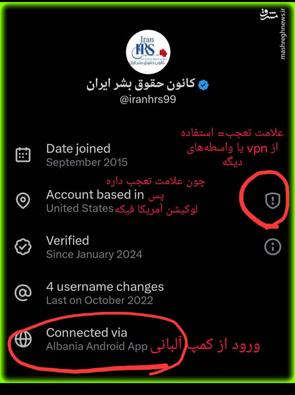پشت پرده فعالیتهای یک اکانت آلبانینشین/چگونه شبکه ارتباطی میان تروریستها و باند حقوق بشریها لو رفت؟
