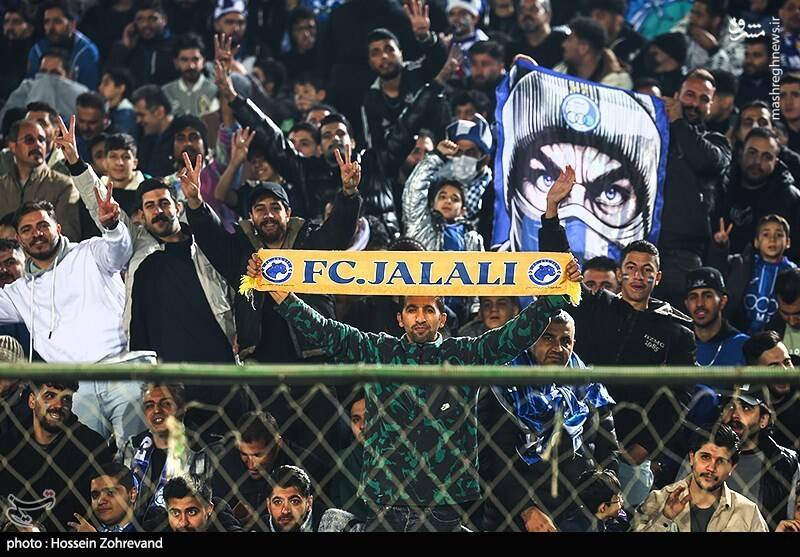 عکس / دیدار تیم‌های استقلال و الوصل امارات