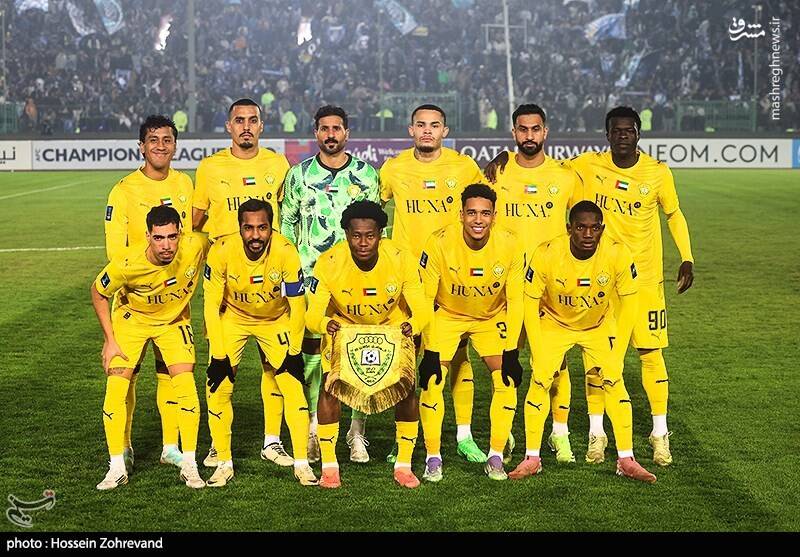 عکس / دیدار تیم‌های استقلال و الوصل امارات 6