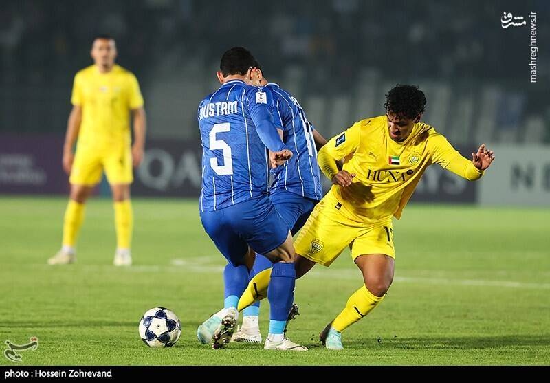 عکس / دیدار تیم‌های استقلال و الوصل امارات 28