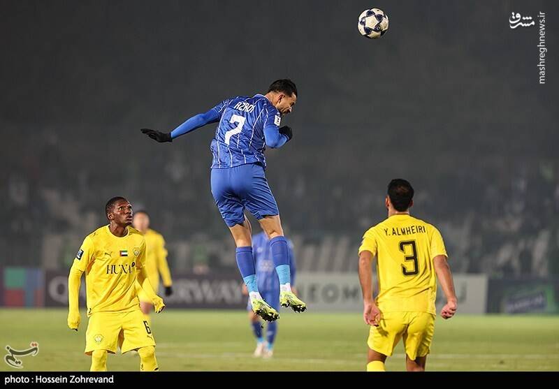 عکس / دیدار تیم‌های استقلال و الوصل امارات 21