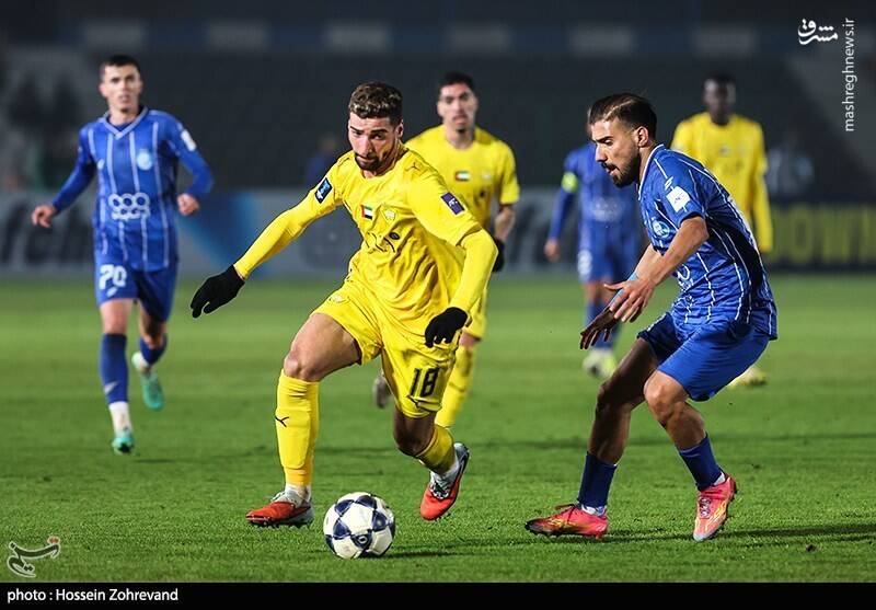 عکس / دیدار تیم‌های استقلال و الوصل امارات 10