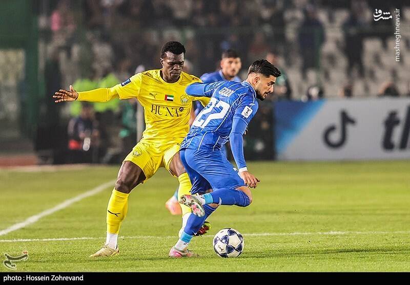 عکس / دیدار تیم‌های استقلال و الوصل امارات 17