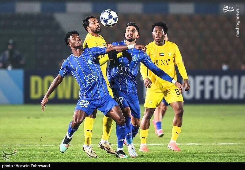 عکس / دیدار تیم‌های استقلال و الوصل امارات 16