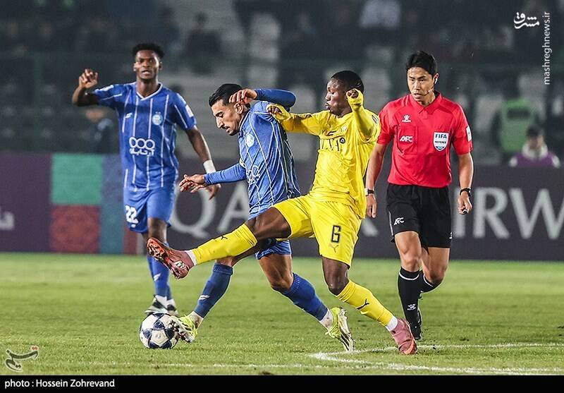 عکس / دیدار تیم‌های استقلال و الوصل امارات 11