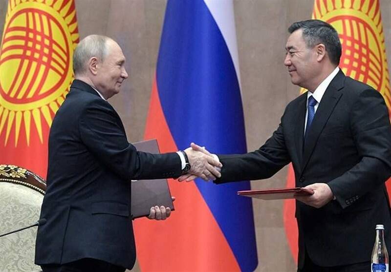 روسيه،قرقيزستان،پوتين،تأكيد،كشور،مذاكرات،معاهده،صدر،گسترش،هم ...