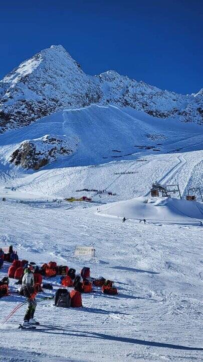 سقوط بهمن در پیست محل تمرین ملی پوشان اسکی در اتریش