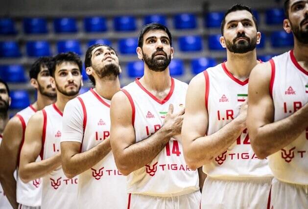 برد بسکتبال ایران مقابل عراق در انتخابی جام جهانی