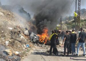 یک شهید در حمله پهپادی رژیم صهیونیستی به جنوب لبنان