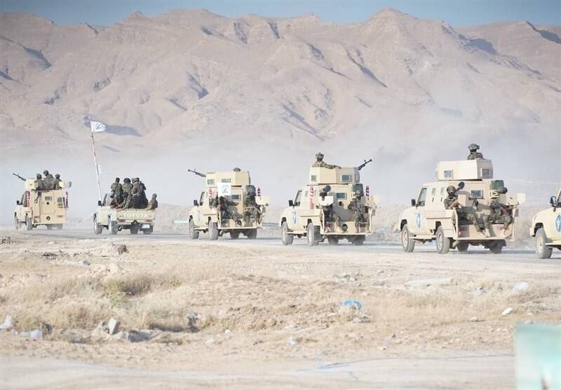 عملیات حشد شعبی در صحرای الانبار و انهدام ۴ مخفیگاه داعش