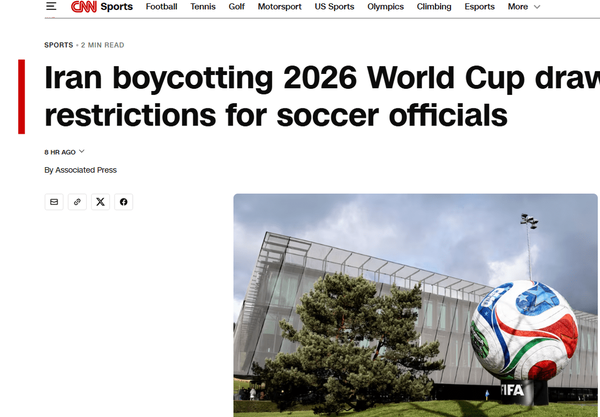 تحریم ایران علیه آمریکا؛ فیفا زیرقولش زد 2