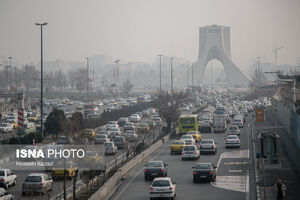 وضعیت قرمز هوای 24 ایستگاه تهران