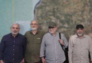 عکس/ چهار شهید حزب‌الله در یک قاب