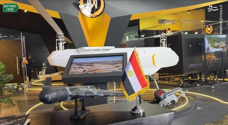 مصر هم از پهپاد شاهد کپیبرداری کرد+ عکس