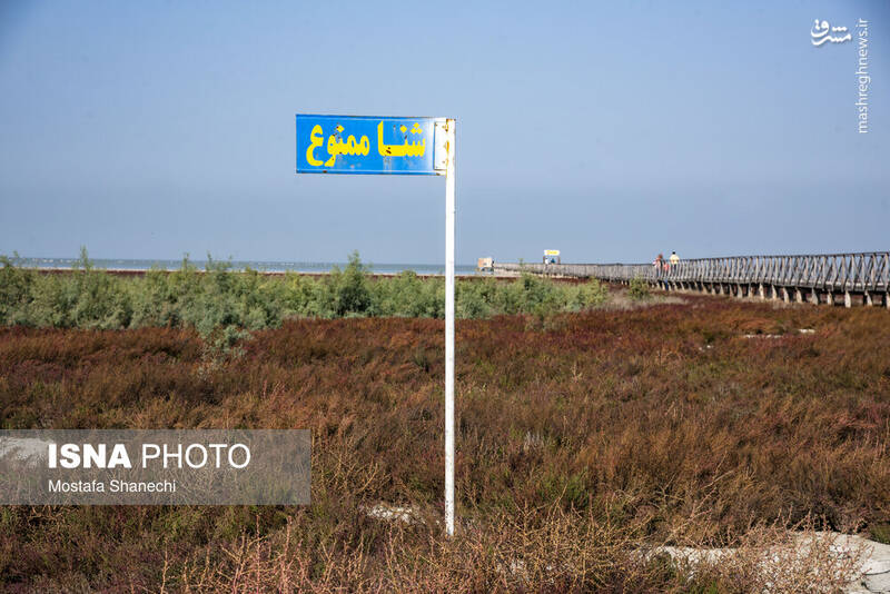 عکس / آخرین نفس‌های بزرگ‌ترین خلیج خزر